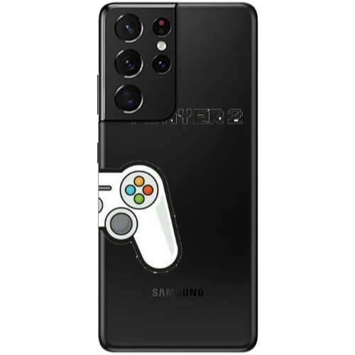 Samsung S21 Ultra Player 2 Transparent Silicone TPU Θήκη