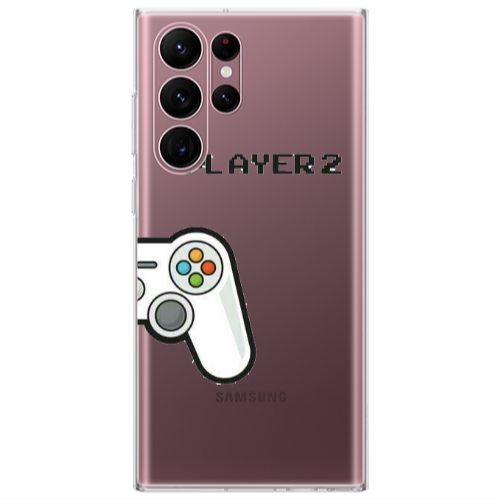 Samsung S22 Ultra Player 2 Transparent Silicone TPU Θήκη