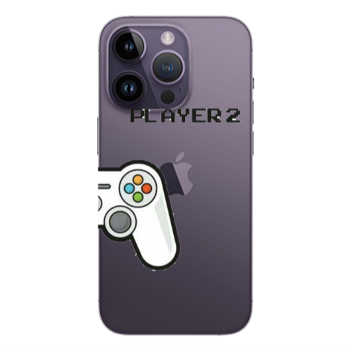 Apple iPhone 14 Pro  Player 2 Transparent Silicone TPU Θήκη