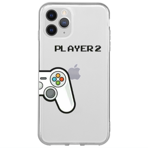 Apple iPhone 13 Pro Player 2 Transparent Silicone TPU Θήκη