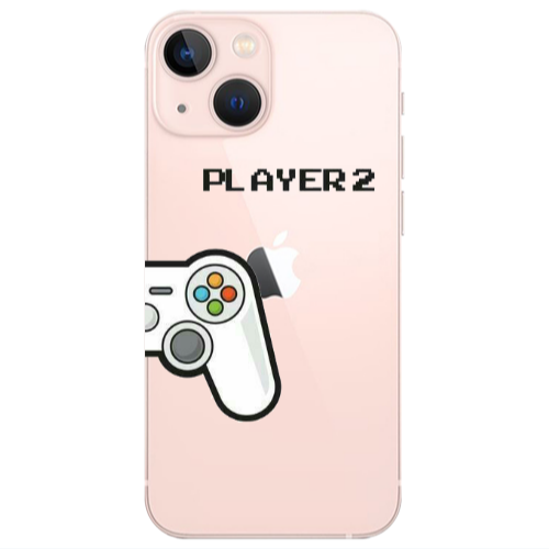 Apple iPhone 13 Mini Player 2 Transparent Silicone TPU Θήκη