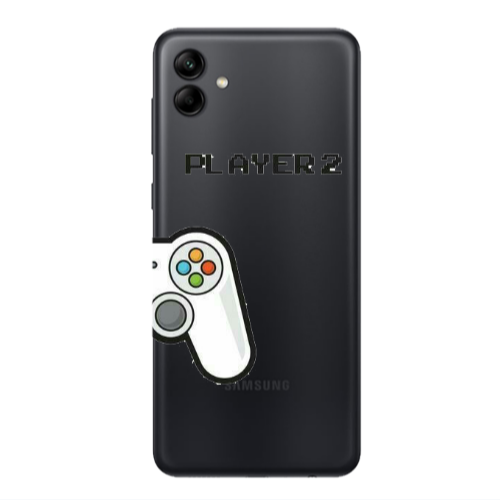 Samsung A04 Player 2 Transparent Silicone TPU Θήκη