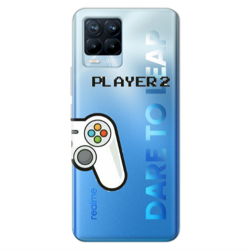 Realme 8 Pro Player 2 Transparent Silicone TPU Θήκη