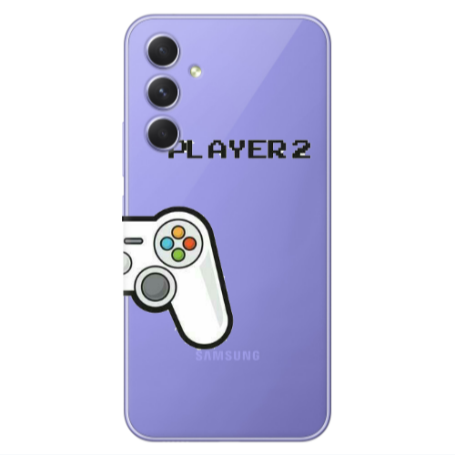 Samsung A54 Player 2 Transparent Silicone TPU Θήκη