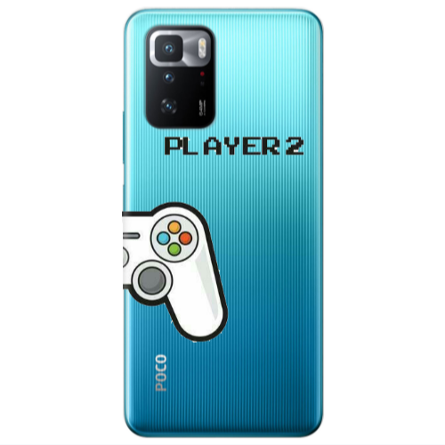 Xiaomi Poco X3 GT Player 2 Transparent Silicone TPU Θήκη