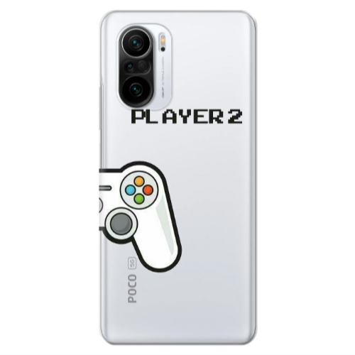 Xiaomi Poco F3 Player 2 Transparent Silicone TPU Θήκη