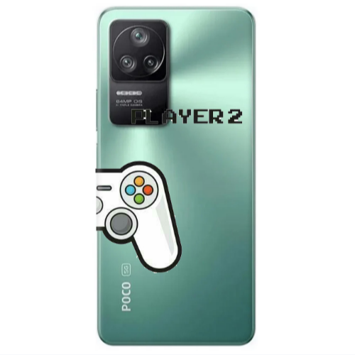 Xiaomi Poco F4 Player 2 Transparent Silicone TPU Θήκη