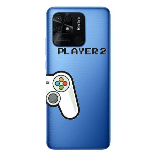Xiaomi Poco C40 Player 2 Transparent Silicone TPU Θήκη