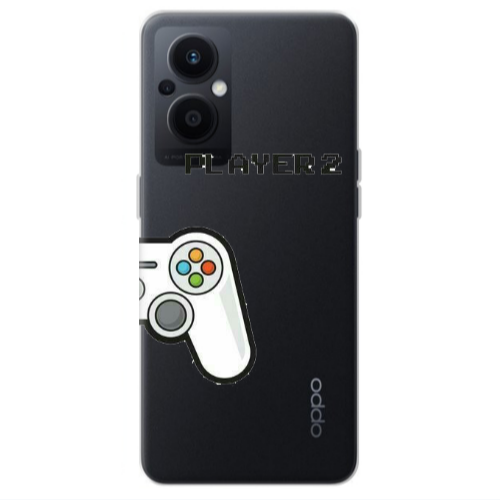 Oppo Reno 7 Lite Player 2 Transparent Silicone TPU Θήκη
