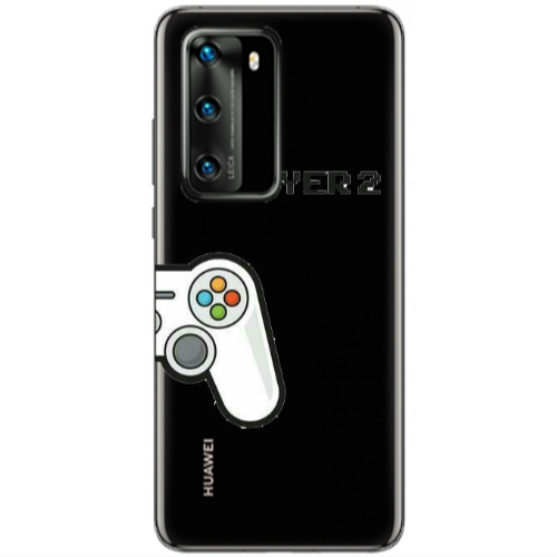 Huawei P40 Player 2 Transparent Silicone TPU Θήκη