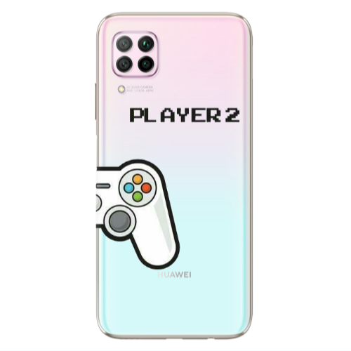 Huawei P40 Lite Player 2 Transparent Silicone TPU Θήκη