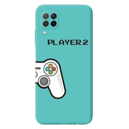 Huawei P40 Lite Player 2 Turquoise Colored Silicone TPU Θήκη
