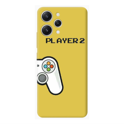Xiaomi Redmi 12 Player 2 Yellow Colored Silicone TPU Θήκη
