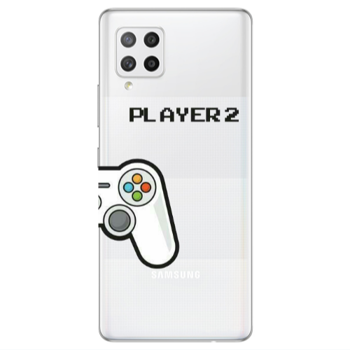 Samsung A42 5G Player 2 Transparent Silicone TPU Θήκη