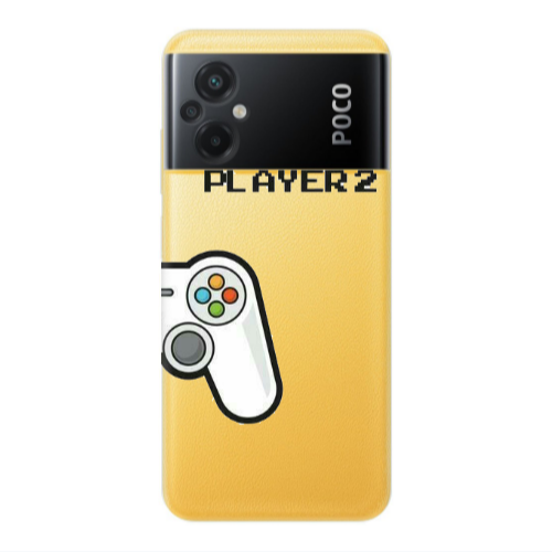 Xiaomi Poco M5 Player 2 Transparent Silicone TPU Θήκη