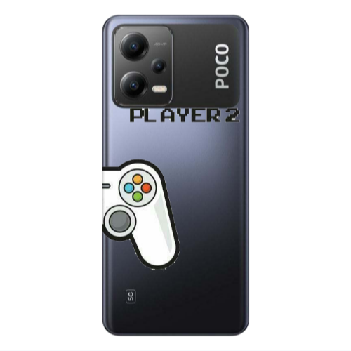 Xiaomi Poco X5 Player 2 Transparent Silicone TPU Θήκη