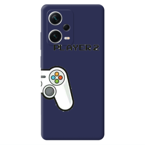 Xiaomi Poco X5 Player 2 Dark blue Colored Silicone TPU Θήκη