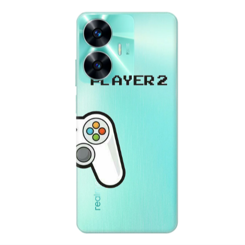 Realme C55 Player 2 Transparent Silicone TPU Θήκη