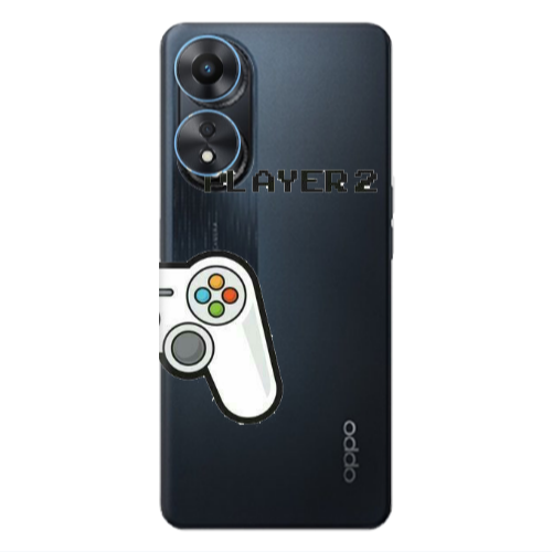 Oppo A 98 Player 2 Transparent Silicone TPU Θήκη