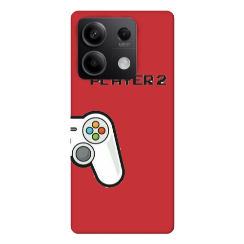 Xiaomi Redmi Note 13 5G Player 2 Red Colored Silicone TPU Θήκη