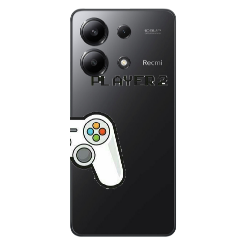Xiaomi Redmi Note 13 4G Player 2 Transparent Silicone TPU Θήκη