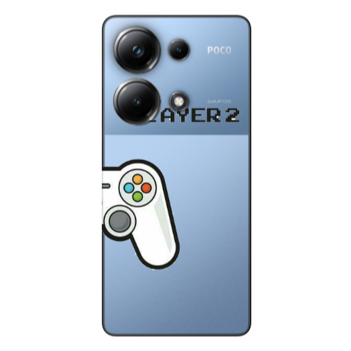 Xiaomi Poco M6 Pro 4G Player 2 Transparent Silicone TPU Θήκη