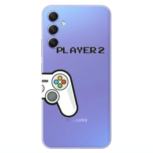 Samsung A15 5G Player 2 Transparent Silicone TPU Θήκη