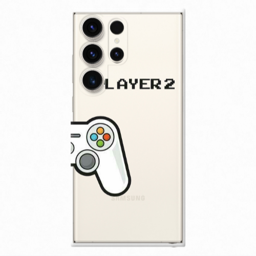 Samsung S24 Ultra Player 2 Transparent Silicone TPU Θήκη