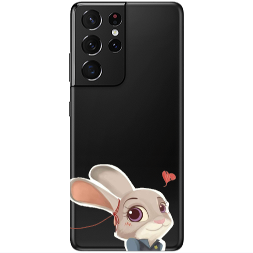 Samsung S21 Ultra Valentines 16 Transparent Silicone TPU Θήκη