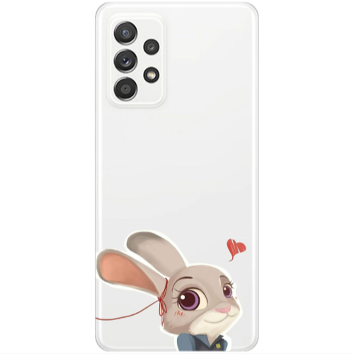 Samsung A53 Valentines 16 Transparent Silicone TPU Θήκη