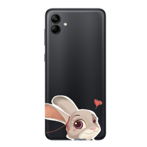 Samsung A04 Valentines 16 Transparent Silicone TPU Θήκη