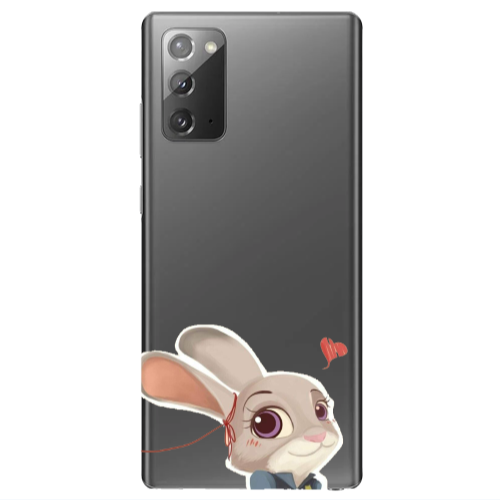 Samsung Note 20 Valentines 16 Transparent Silicone TPU Θήκη
