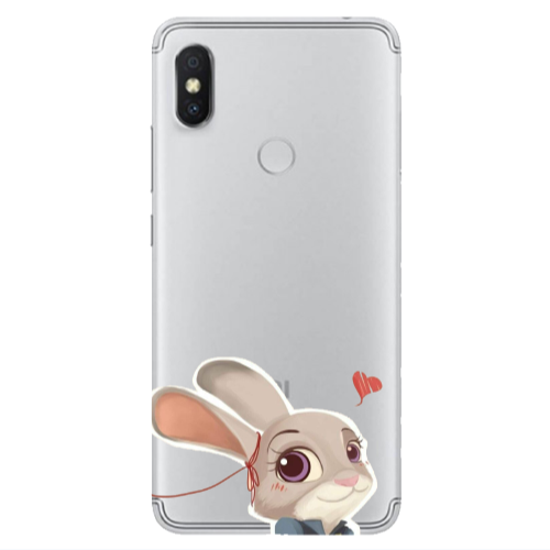 Xiaomi Redmi S2 Valentines 16 Transparent Silicone TPU Θήκη
