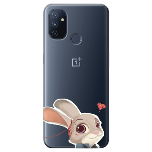 Oneplus Nord 100 Valentines 16 Transparent Silicone TPU Θήκη
