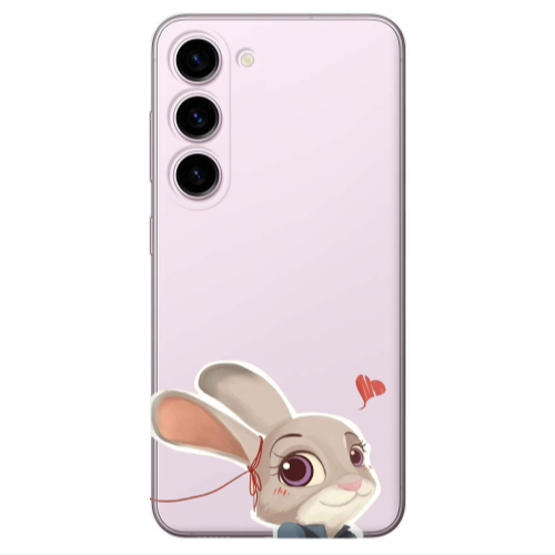 Samsung S23 Valentines 16 Transparent Silicone TPU Θήκη