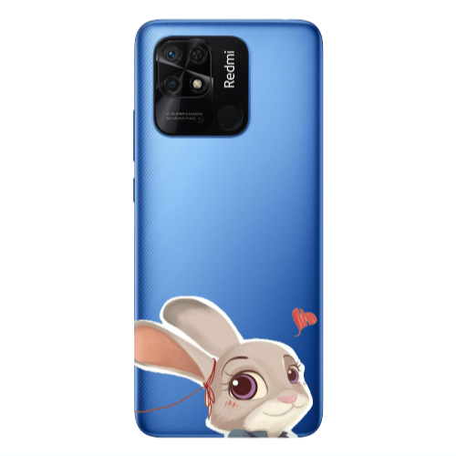 Xiaomi Poco C40 Valentines 16 Transparent Silicone TPU Θήκη
