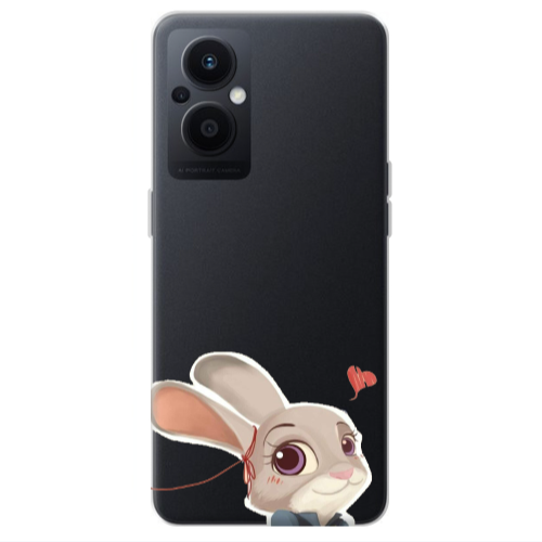 Oppo Reno 7 Lite Valentines 16 Transparent Silicone TPU Θήκη