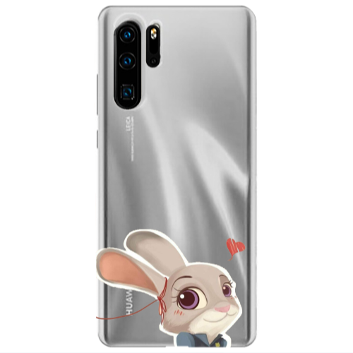 Huawei P30 Pro Valentines 16 Transparent Silicone TPU Θήκη