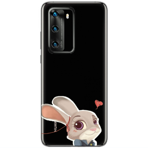 Huawei P40 Valentines 16 Transparent Silicone TPU Θήκη