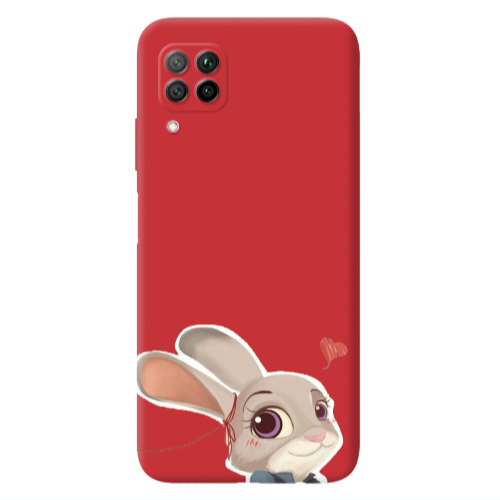 Huawei P40 Lite Valentines 16 Red Colored Silicone TPU Θήκη