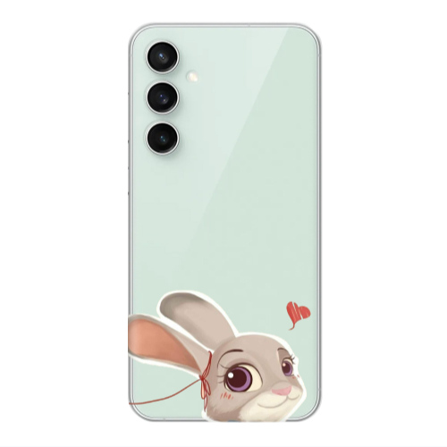 Samsung S23FE Valentines 16 Transparent Silicone TPU Θήκη