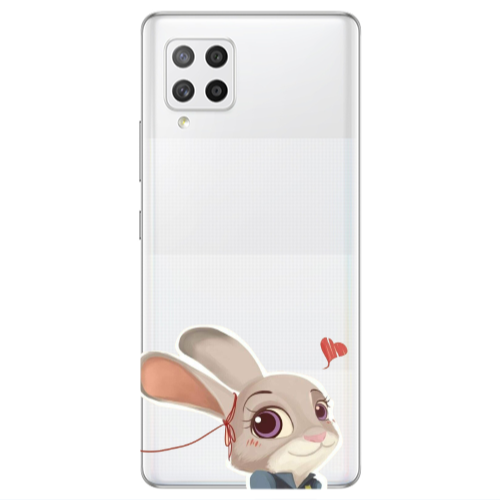 Samsung A42 5G Valentines 16 Transparent Silicone TPU Θήκη