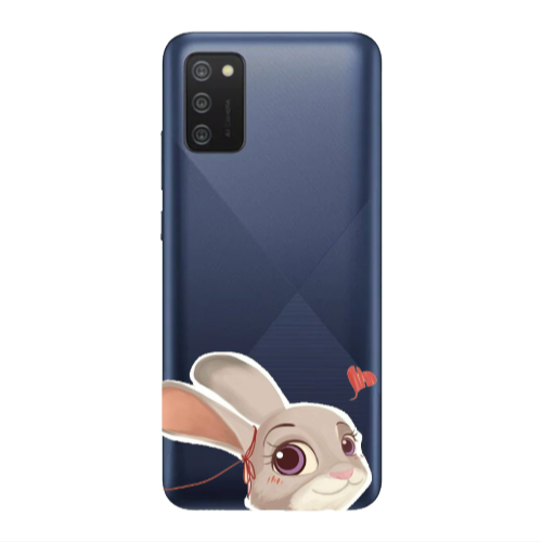 Samsung A02s Valentines 16 Transparent Silicone TPU Θήκη