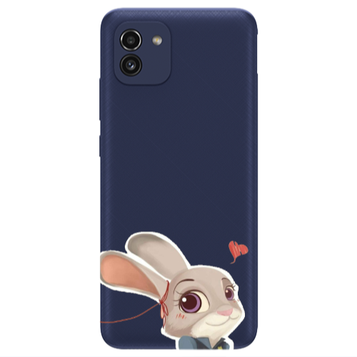 Samsung A03 Valentines 16 Transparent Silicone TPU Θήκη