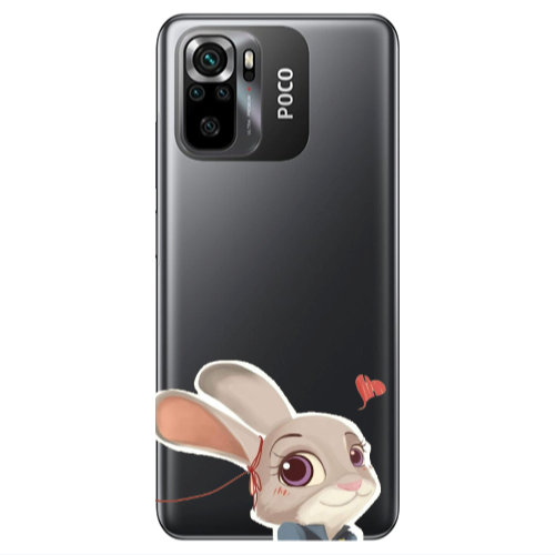 Xiaomi Poco M5 s Valentines 16 Transparent Silicone TPU Θήκη