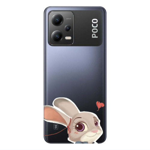 Xiaomi Poco X5 Valentines 16 Transparent Silicone TPU Θήκη