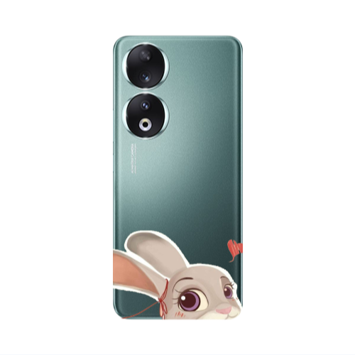 Honor 90 5G Valentines 16 Transparent Silicone TPU Θήκη