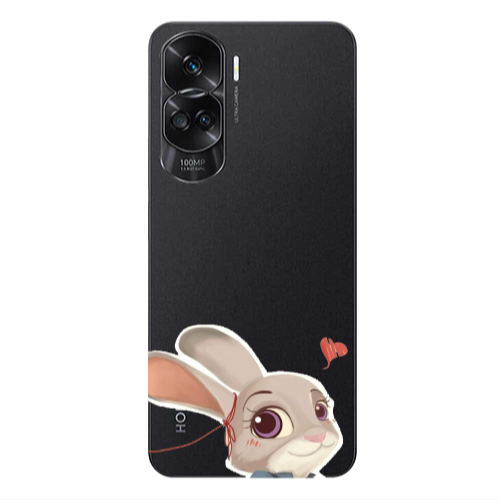 Honor 90 Lite 5G Valentines 16 Transparent Silicone TPU Θήκη