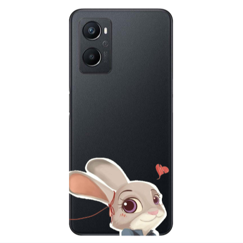 Oppo A 96 Valentines 16 Transparent Silicone TPU Θήκη