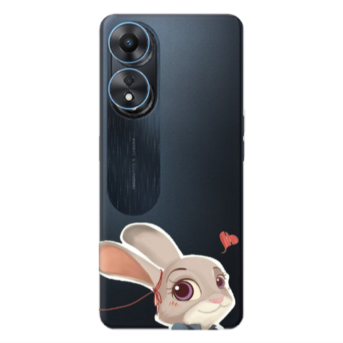 Oppo A 98 Valentines 16 Transparent Silicone TPU Θήκη